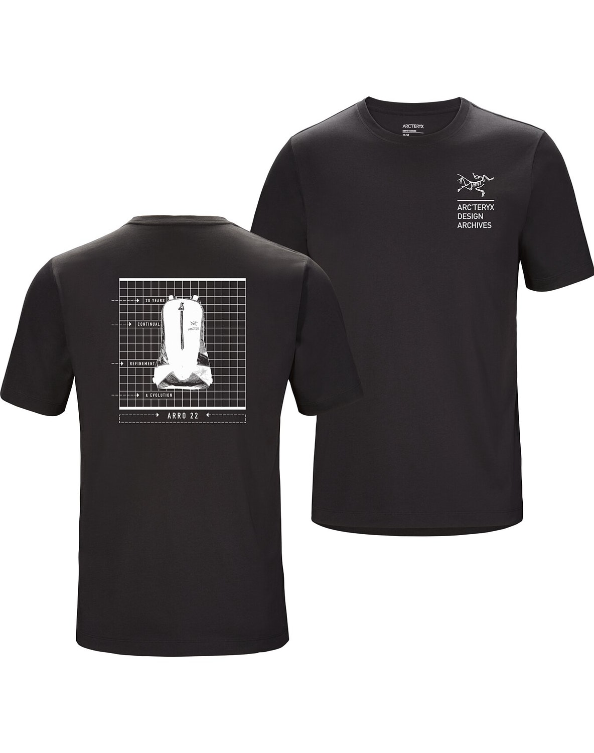 T-shirt Arc'teryx Arc'hive Uomo Nere - IT-1976461